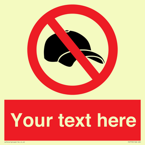 Custom prohibition no caps